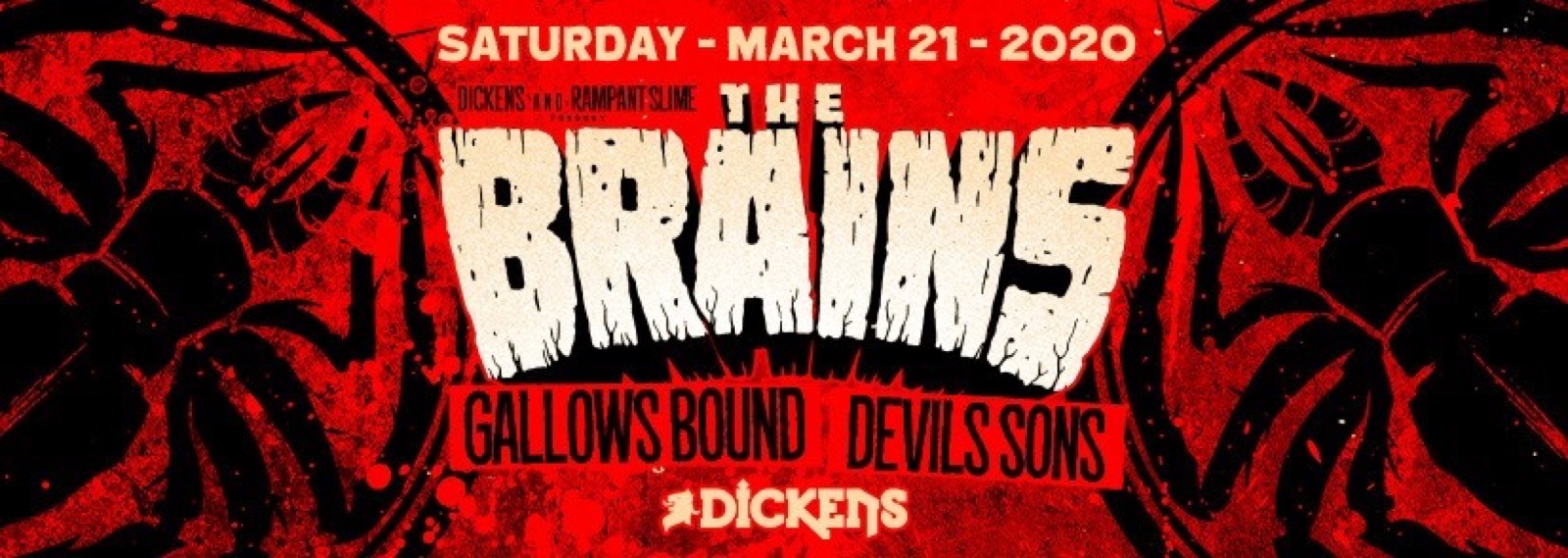 Poster: The Brains & Gallows Bound