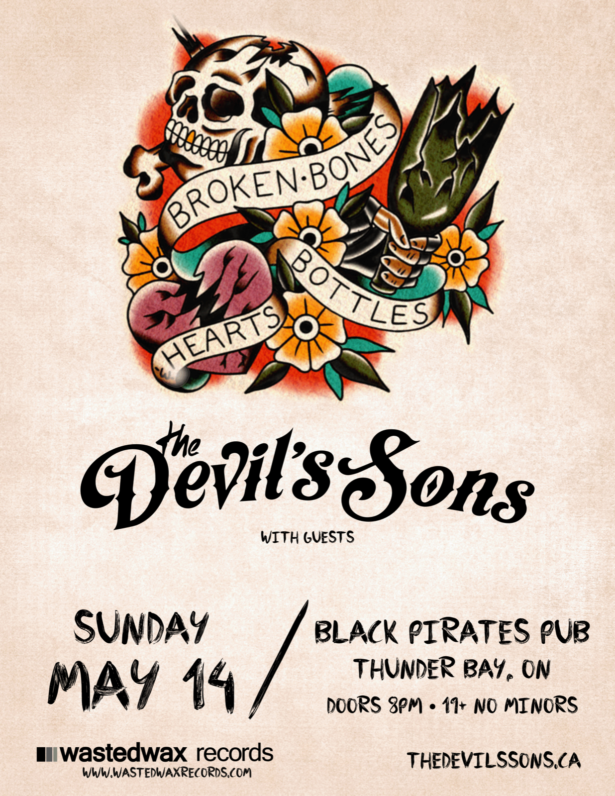 Poster: The Devil's Sons w/ Guests