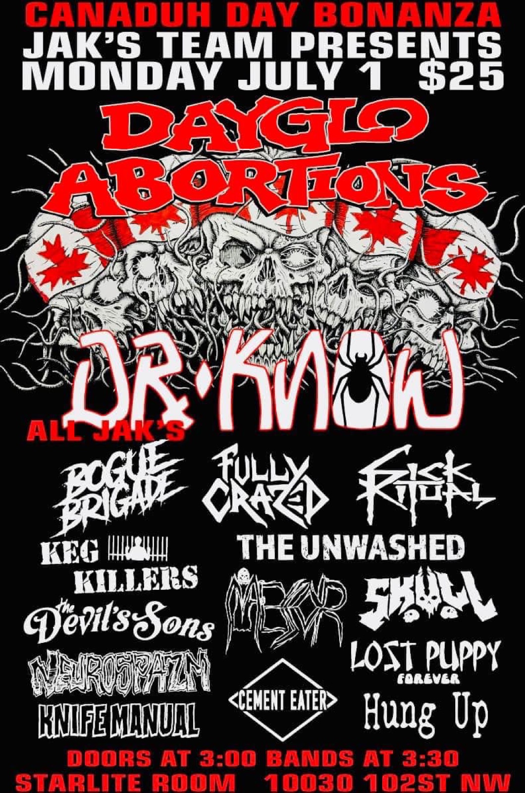 Poster: Canada Day Bonanza