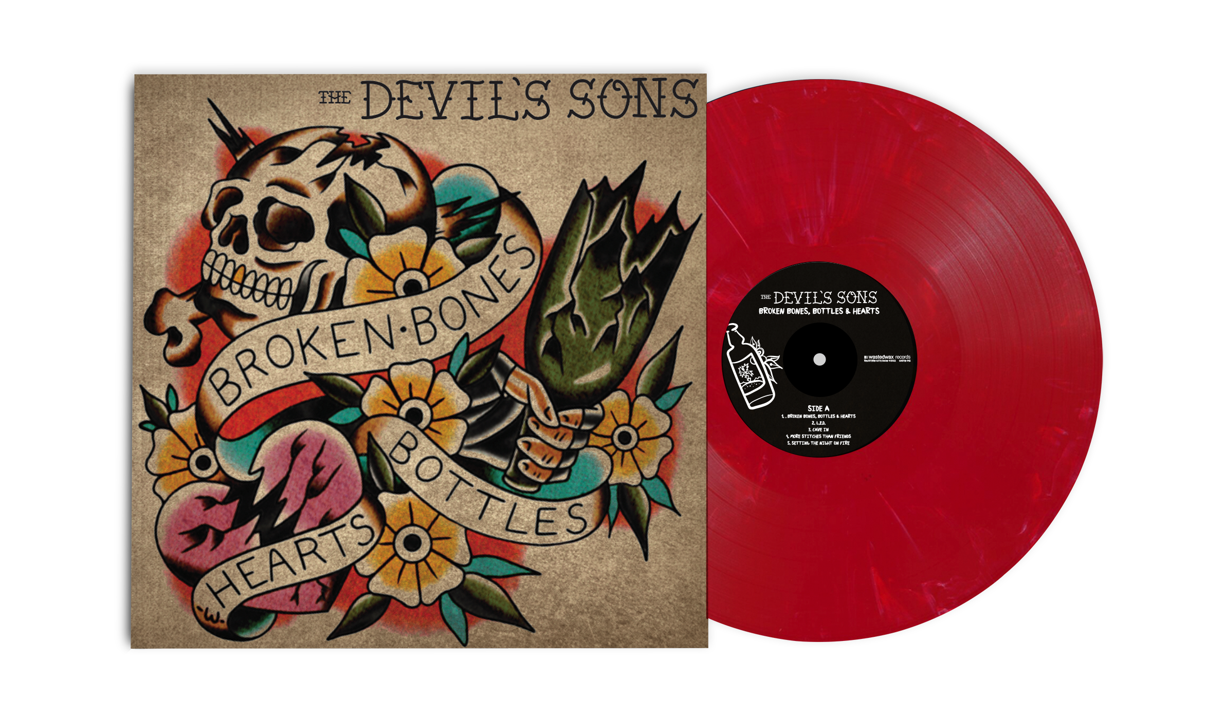 Broken Bones, Bottles & Hearts on Vinyl