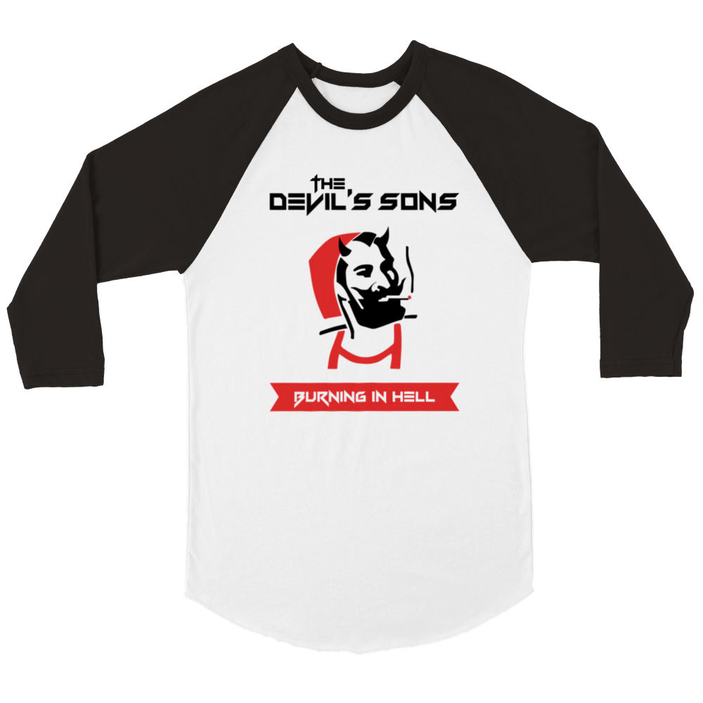 Zig Zag 3/4 Sleeve Raglan T-shirt