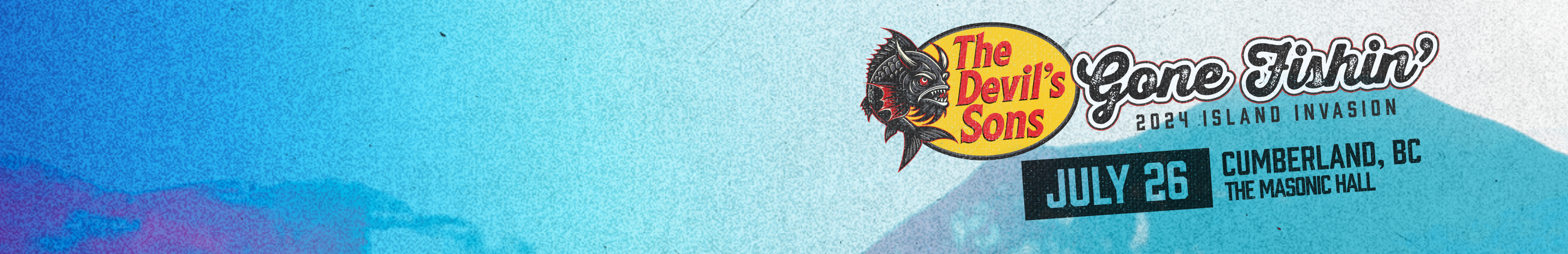 Poster: Gone Fishin Tour w/ Mean Bikini, Danger Box & Equals