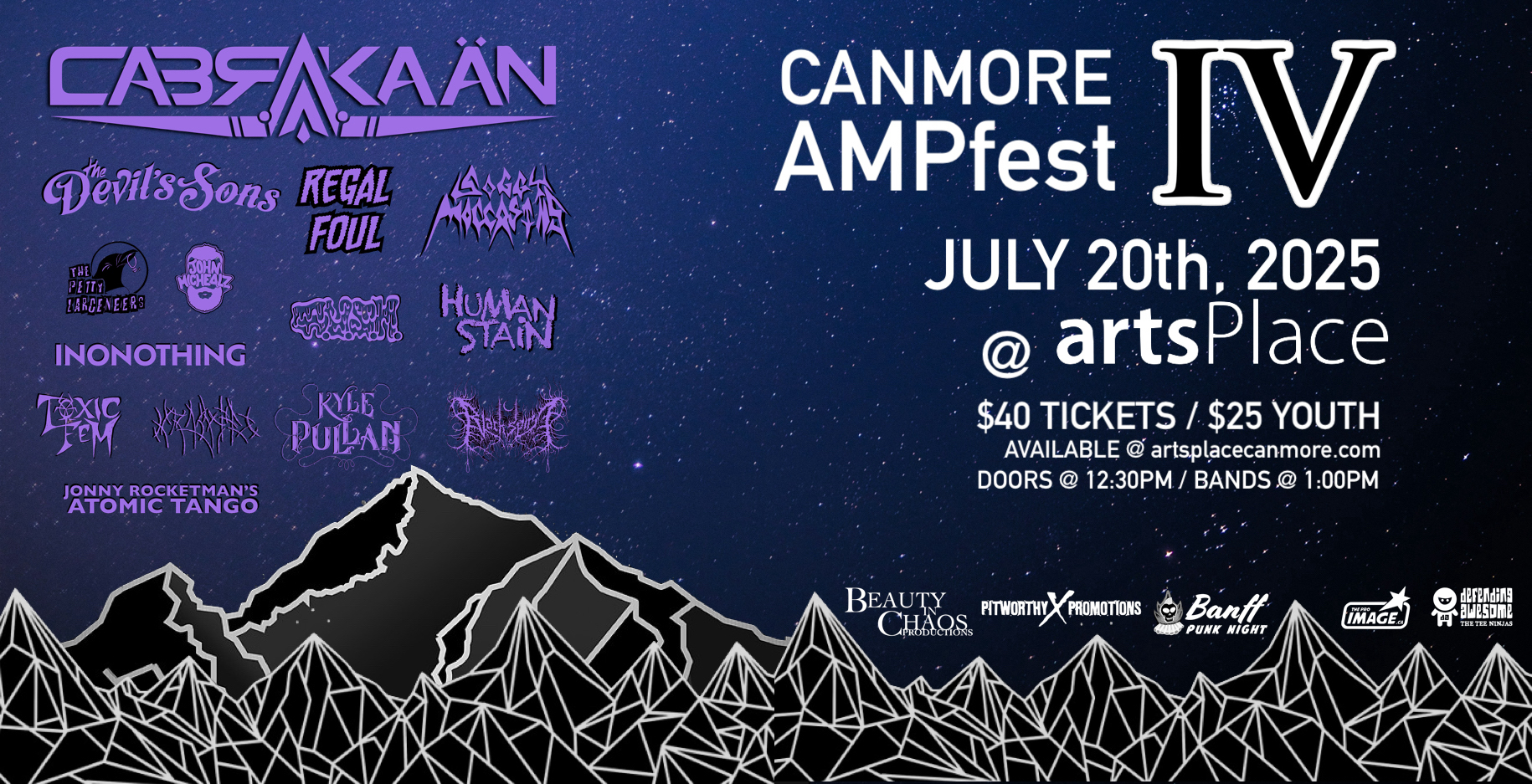 Poster: Canmore Ampfest IV
