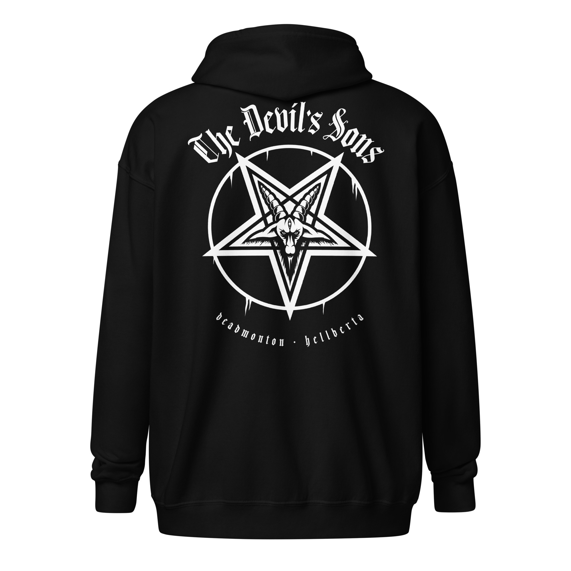 Deadmonton, Hellberta Pentagram Zip Hoodie (P)