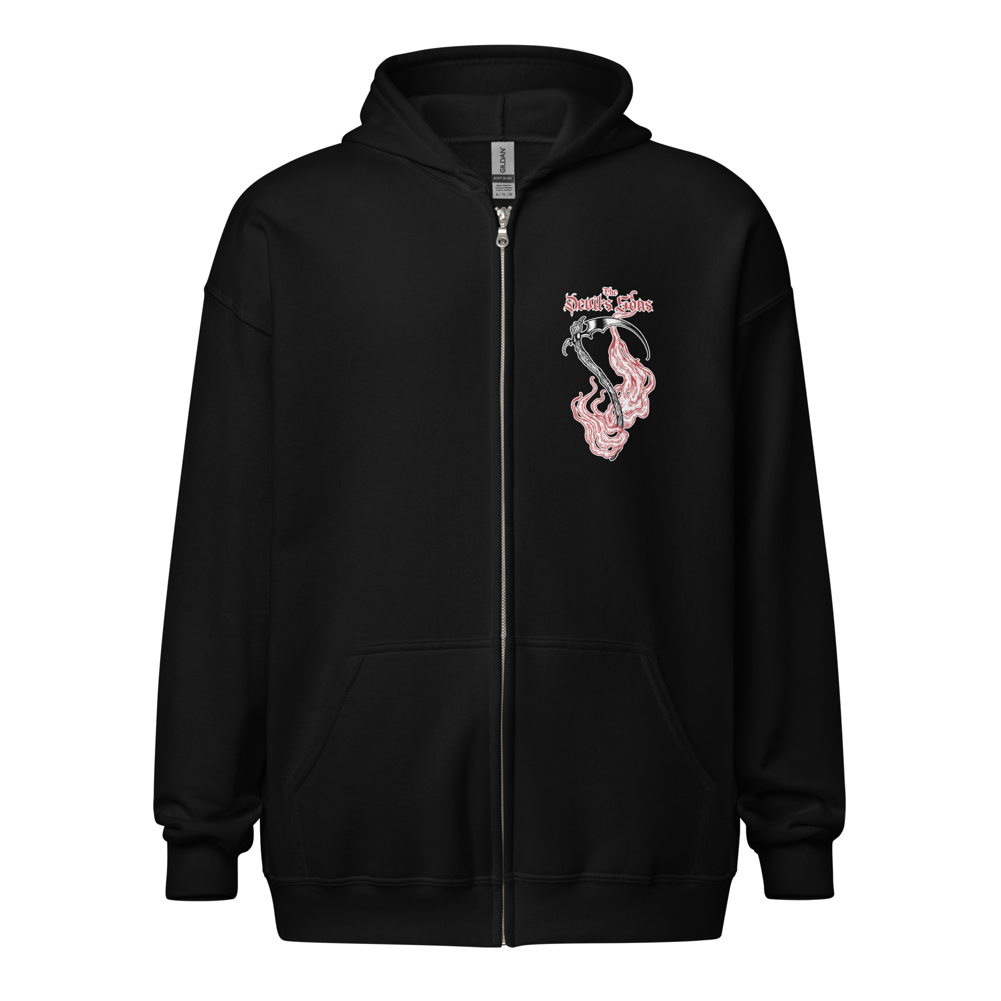 Now and at the Hour of Death Zip Hoodie (P)